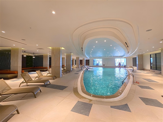 Современные апартаменты 1+1 в престижном комплексе у моря в Тюрклере