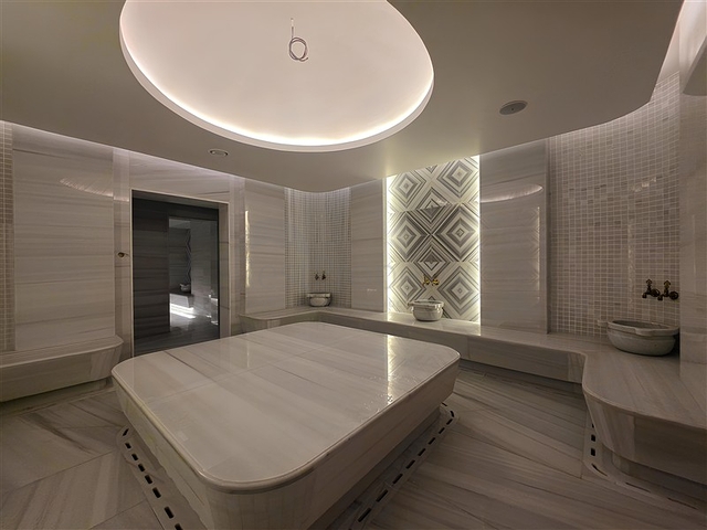 Современные апартаменты 1+1 в престижном комплексе у моря в Тюрклере