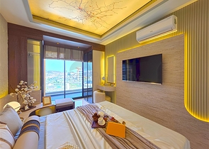 Современные апартаменты 1+1 в престижном комплексе у моря в Тюрклере