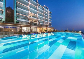 Квартира с видом на море в жилом комплексе с инфраструктурой премиум-класса Квартира с видом на море в жилом комплексе с инфраструктурой премиум-класса