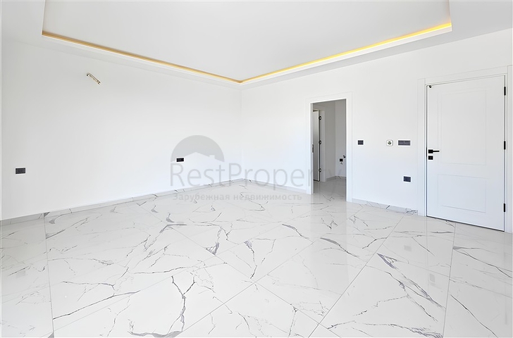 Роскошная вилла 4+1 с частным бассейном и видом на море в Каргыджаке