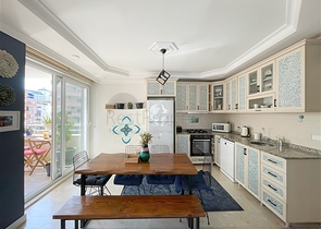 Комфортная квартира с мебелью в уютном районе Аланьи