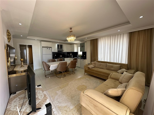 Просторная квартира с полной инфраструктурой в живописном районе Авсаллар