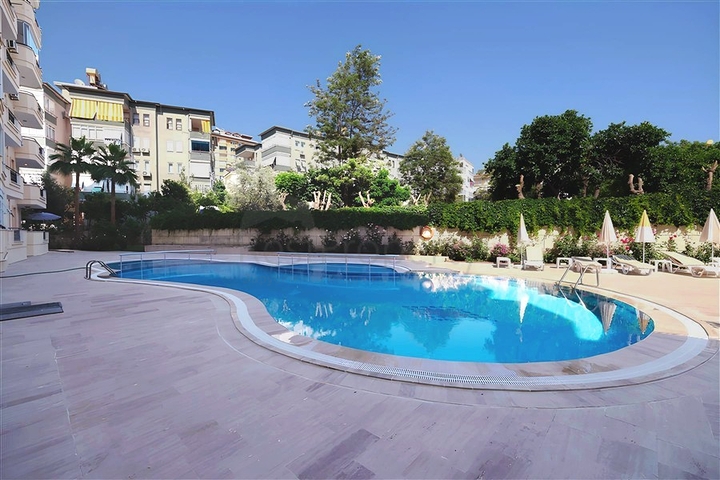 Квартира 2+1 в районе пляжа Клеопатра — центр Аланьи и шаговая доступность до моря