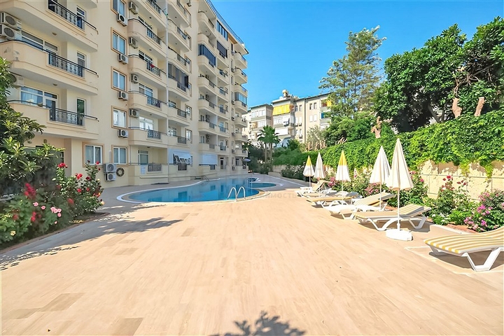 Квартира 2+1 в районе пляжа Клеопатра — центр Аланьи и шаговая доступность до моря