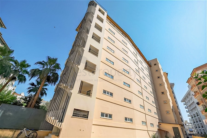 Квартира 2+1 в районе пляжа Клеопатра — центр Аланьи и шаговая доступность до моря