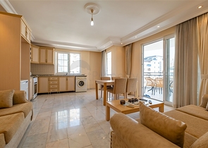 Просторный пентхаус 4+1 в уютном жилом комплексе в районе Оба — комфорт для всей семьи