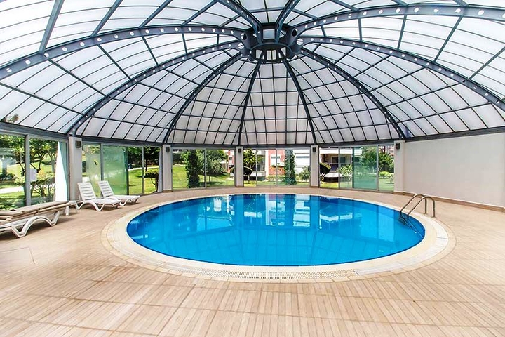 Уютная меблированная квартира 1+1 с панорамным видом в районе Джикджилли