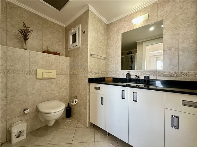 Уютная меблированная квартира 1+1 с панорамным видом в районе Джикджилли