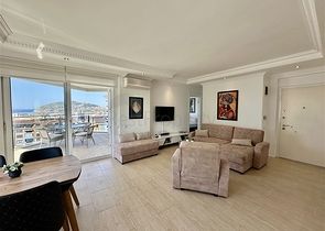 Уютная меблированная квартира 1+1 с панорамным видом в районе Джикджилли