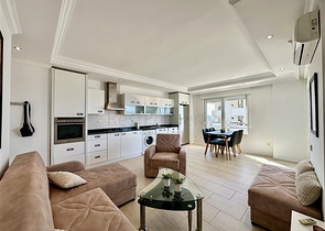 Уютная меблированная квартира 1+1 с панорамным видом в районе Джикджилли