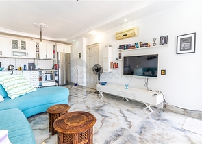 Светлая квартира с панорамным видом на море в районе Тосмур