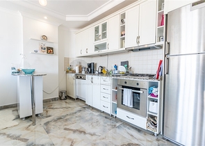 Светлая квартира с панорамным видом на море в районе Тосмур