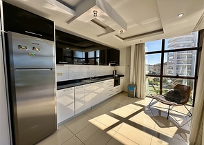 Уютная квартира 1+1 в жилом комплексе с богатой инфраструктурой