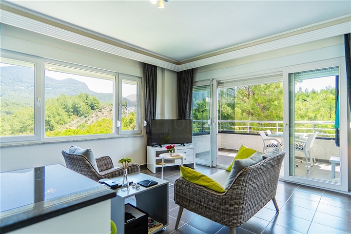 Уютная квартира 2+1 в доме с бассейном и зелёной территорией