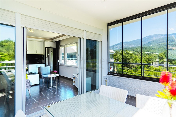 Уютная квартира 2+1 в доме с бассейном и зелёной территорией