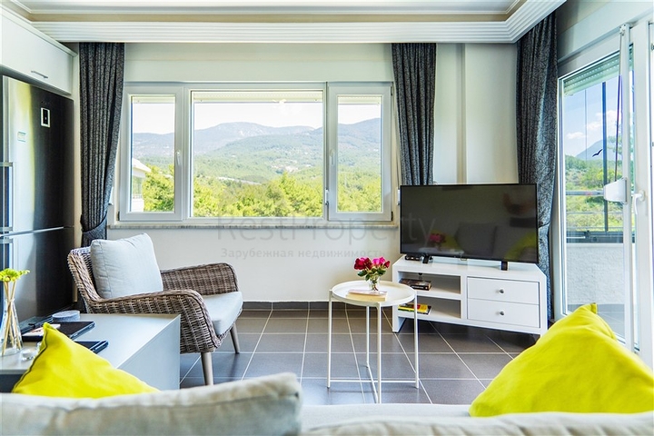 Уютная квартира 2+1 в доме с бассейном и зелёной территорией