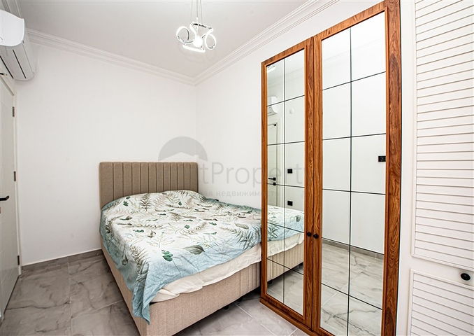 Уютная меблированная квартира 1+1 в современном комплексе с инфраструктурой курортного уровня