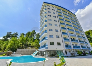 Уютная меблированная квартира 1+1 в современном комплексе с инфраструктурой курортного уровня