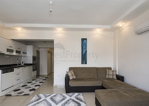 Просторная меблированная квартира 2+1 в 350 метрах от знаменитого пляжа Клеопатра