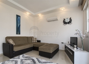 Просторная меблированная квартира 2+1 в 350 метрах от знаменитого пляжа Клеопатра