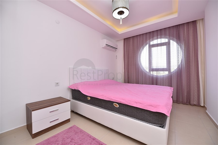 Уютная квартира 1+1 в жилом комплексе с богатой инфраструктурой в Авсалларе