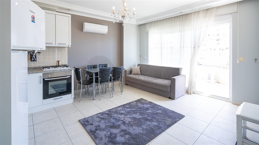 Уютная квартира 1+1 в современном жилом комплексе с богатой инфраструктурой