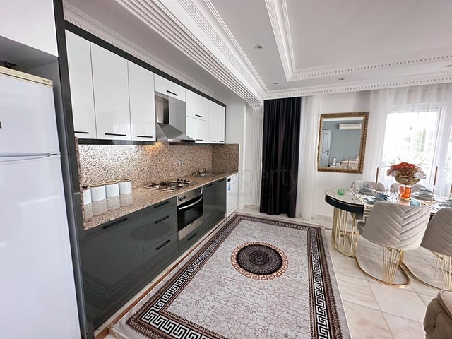 Уютные апартаменты в обжитом комплексе в самом сердце района Оба