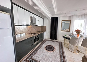 Уютные апартаменты в обжитом комплексе в самом сердце района Оба