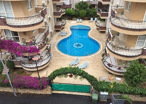 Уютные апартаменты в обжитом комплексе в самом сердце района Оба