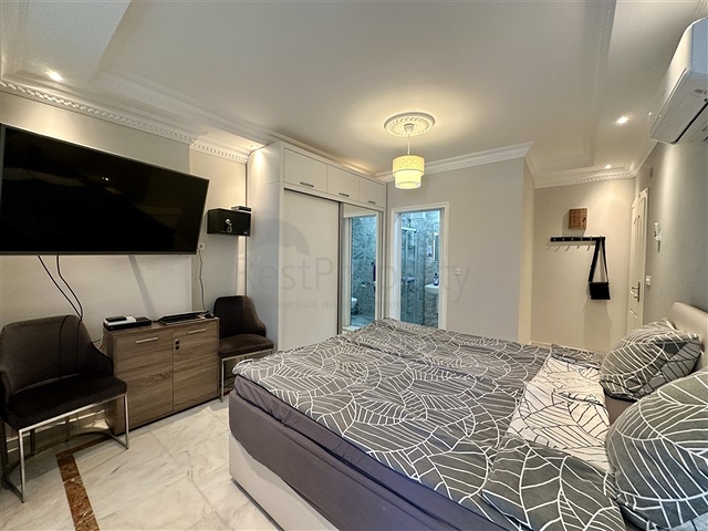 Уютная меблированная квартира в районе Оба — всего 400 метров от моря