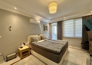 Уютная меблированная квартира в районе Оба — всего 400 метров от моря