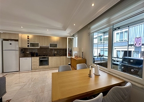 Уютная меблированная квартира в районе Оба — всего 400 метров от моря