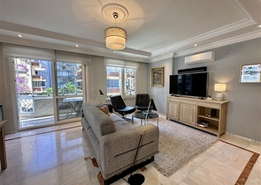 Уютная меблированная квартира в районе Оба — всего 400 метров от моря