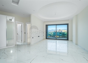 Современная квартира 1+1 с видом на море всего в 100 метрах от пляжа