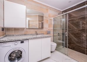 Современная квартира 1+1 с видом на море всего в 100 метрах от пляжа