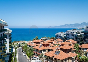 Современная квартира 1+1 с видом на море всего в 100 метрах от пляжа