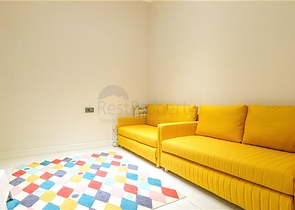 Роскошная квартира 3+1 с садом в элитном комплексе у моря