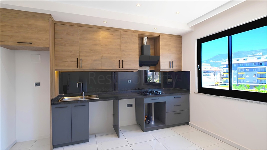 Пентхаус 2+1 с террасой в современном комплексе в районе Оба