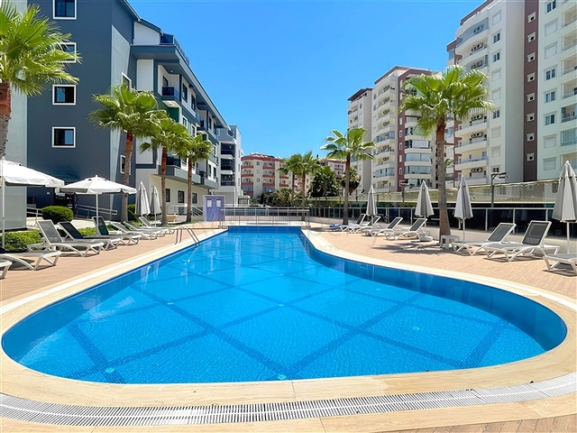 Пентхаус 2+1 с террасой в современном комплексе в районе Оба