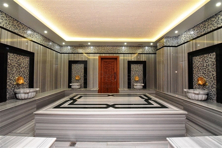 Пентхаус 2+1 с террасой в современном комплексе в районе Оба