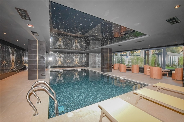 Современные апартаменты 1+1 в самом центре Аланьи с полной инфраструктурой