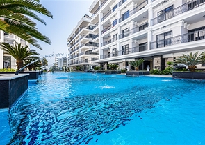 Просторный пентхаус 3+1 с видом на море всего в 50 метрах от пляжа