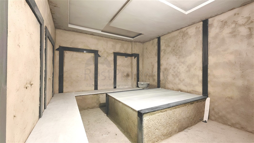 Просторная квартира с видом на море в живописном районе Аланьи