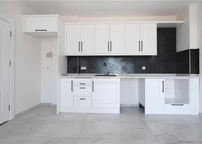 Просторная квартира с видом на море в живописном районе Аланьи