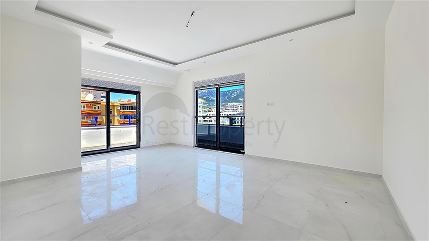 Пентхаус у моря с просторной террасой в районе Каргаджак 