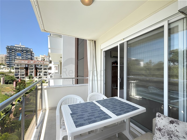 Уютная меблированная квартира с видом на море в Авсалларе