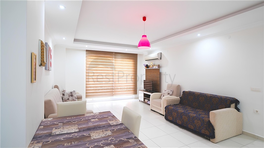 Уютная меблированная квартира с видом на море в Авсалларе