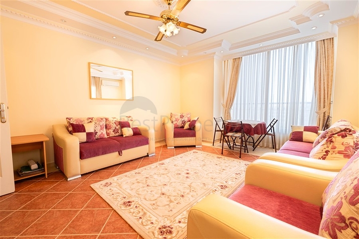 Уютная меблированная квартира 2+1 рядом с пляжем в районе Тосмур