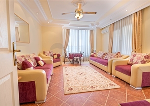 Уютная меблированная квартира 2+1 рядом с пляжем в районе Тосмур